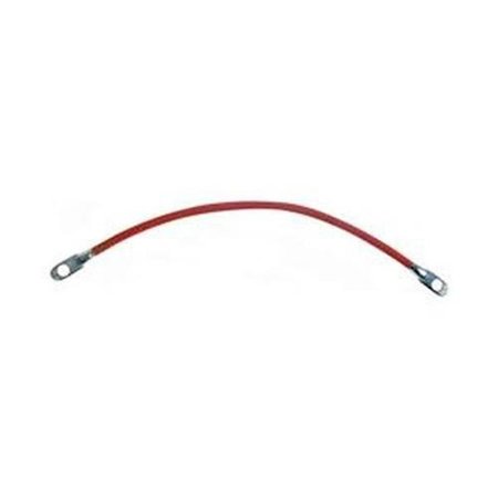 FIVEGEARS 32 ft. 2 Gauge Switch-to-Starter Battery Cable; Red FI911975